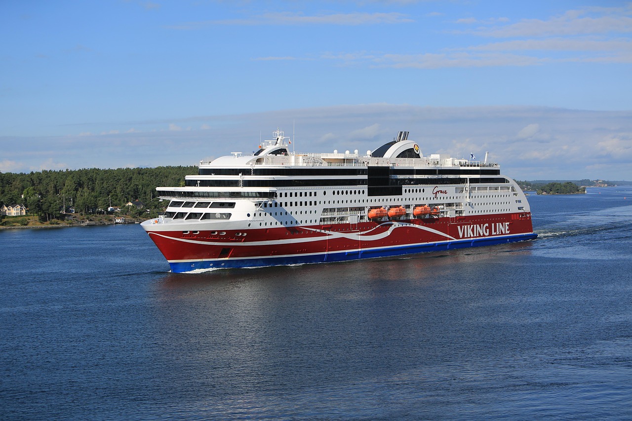 Viking Line. Suomen matkustajasatamat.